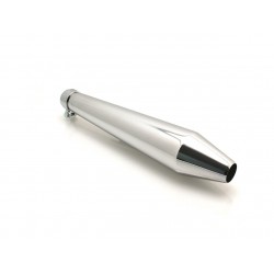 Kit Peashooters chromés pour 650 Twin