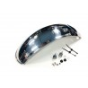 Garde boue arrière aluminium 650 Twin