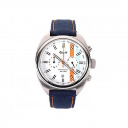 Montre Gulf White Chrono