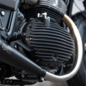 Caches moteur noirs Diablo pour Twin 650