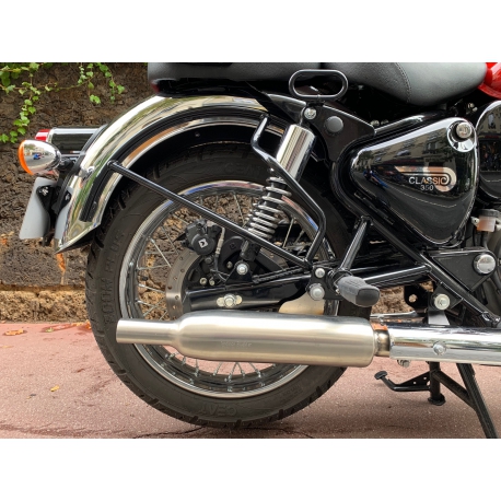 Silencieux Saucisson Inox pour Royal Enfield Classic 350