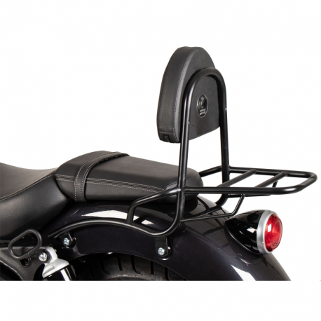 Porte bagage sissybar Hepco-Becker pour Royal Enfield Super Meteor 650