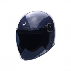 Casque Markö intégral Dark Side Carbon Bleu