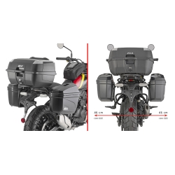Support sacoches Givi Royal Enfield Guerilla 450