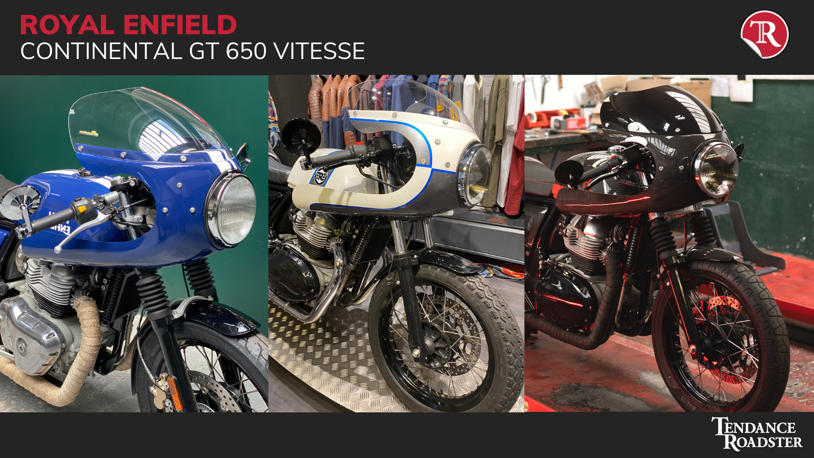Royal Enfield Continental GT 650 personnalisée